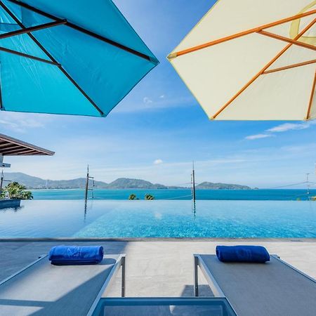 Oceanfront Beach Resort - Sha Extra Plus Patong Екстериор снимка View from the pool at the resort
